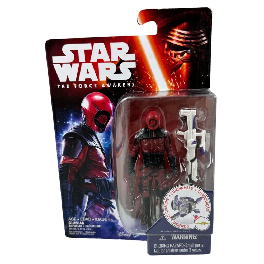 Star Wars The Force Awakens Guavian Enforcer Action Figure Collectible 3.75"